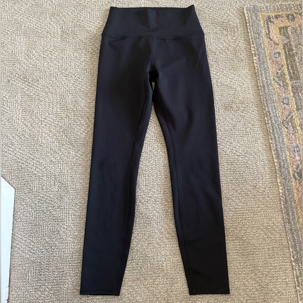 Alo High-Waist Airlift 7/8 Black Leggings